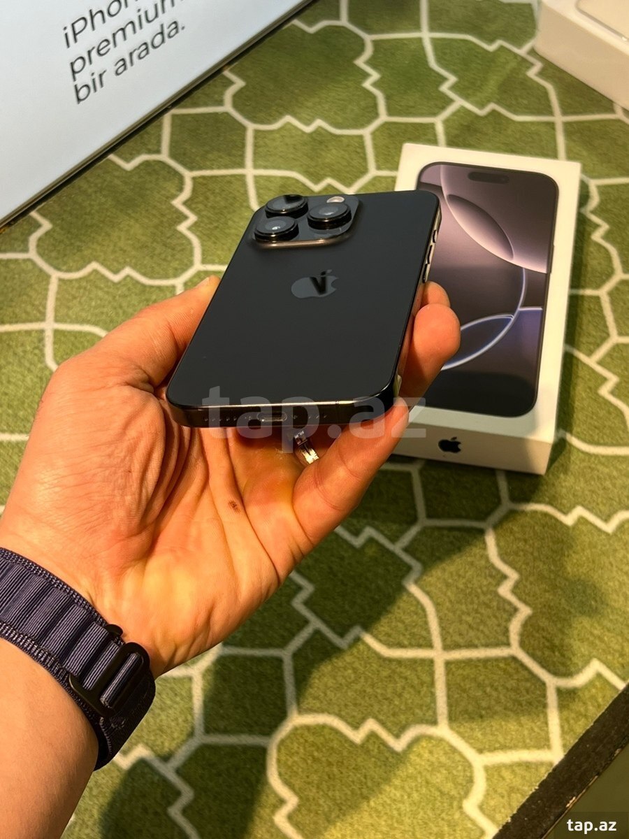 Apple iPhone 16 Pro Black Titanium 128GB/8GB (5)
