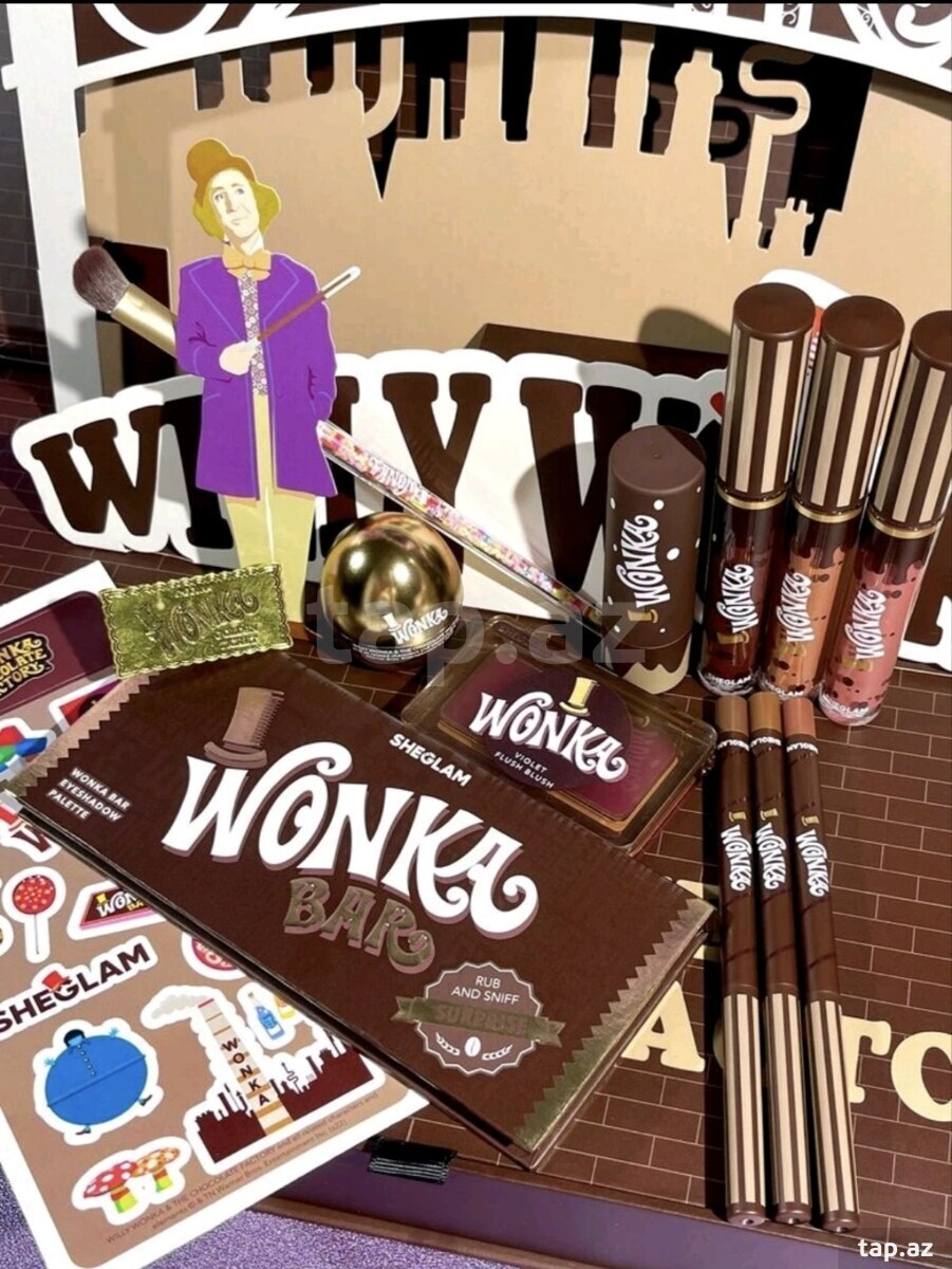 Sheglam Willy Wonka kosmetik dəsti (2)