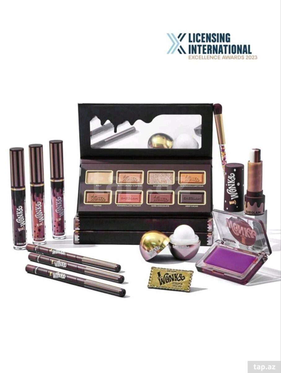 Sheglam Willy Wonka kosmetik dəsti (6)
