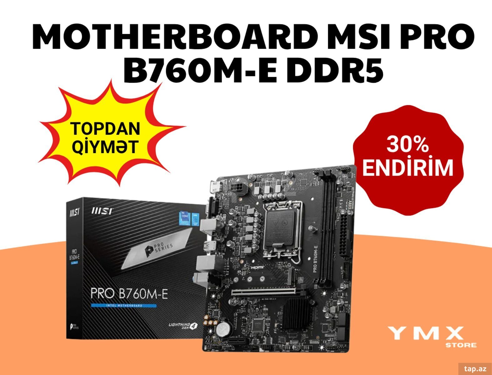 Ana Plata BIOSTAR B760 M2 DDR5