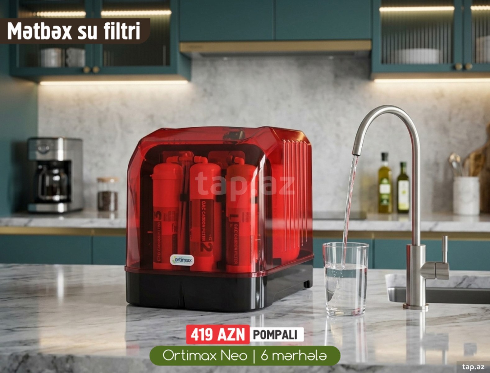 Su filteri "Ortimax Neo"