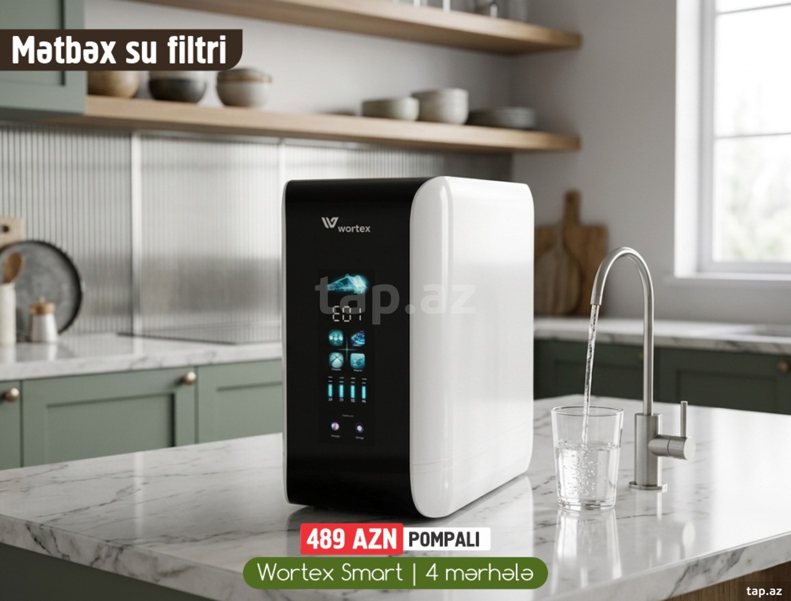Su filteri "Wortex Smart"