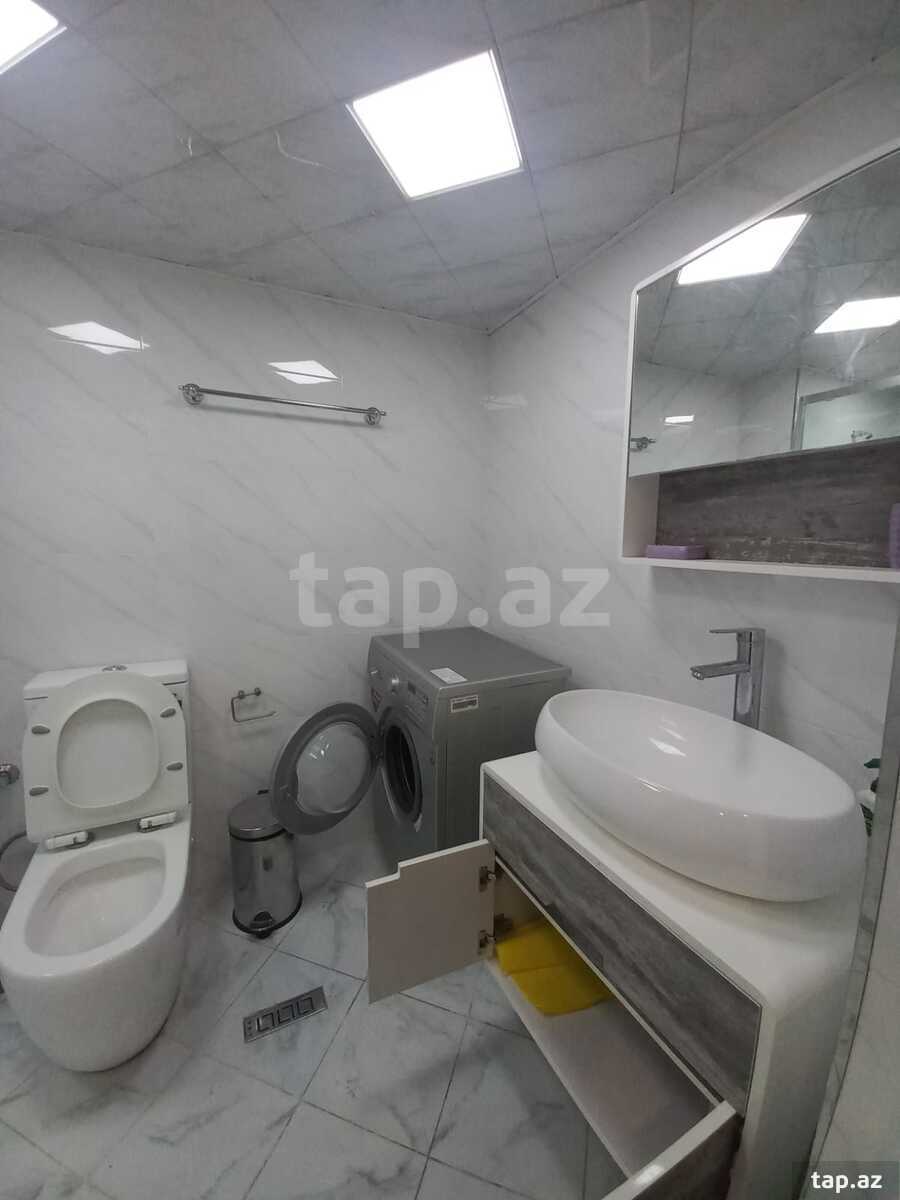 2-otaqlı mənzil kirayə verilir, Nərimanov r., 65 m² (18)