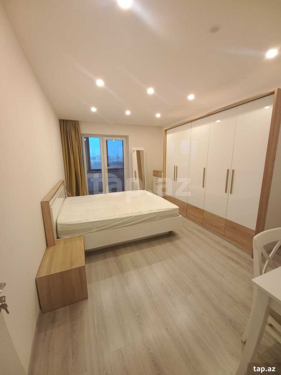 2-otaqlı mənzil kirayə verilir, Nərimanov r., 65 m²