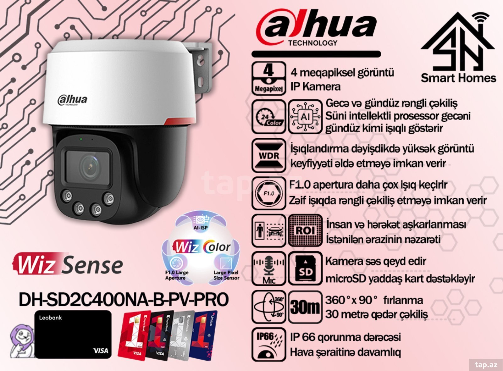 Dahua WizColor IP kameraları (3)