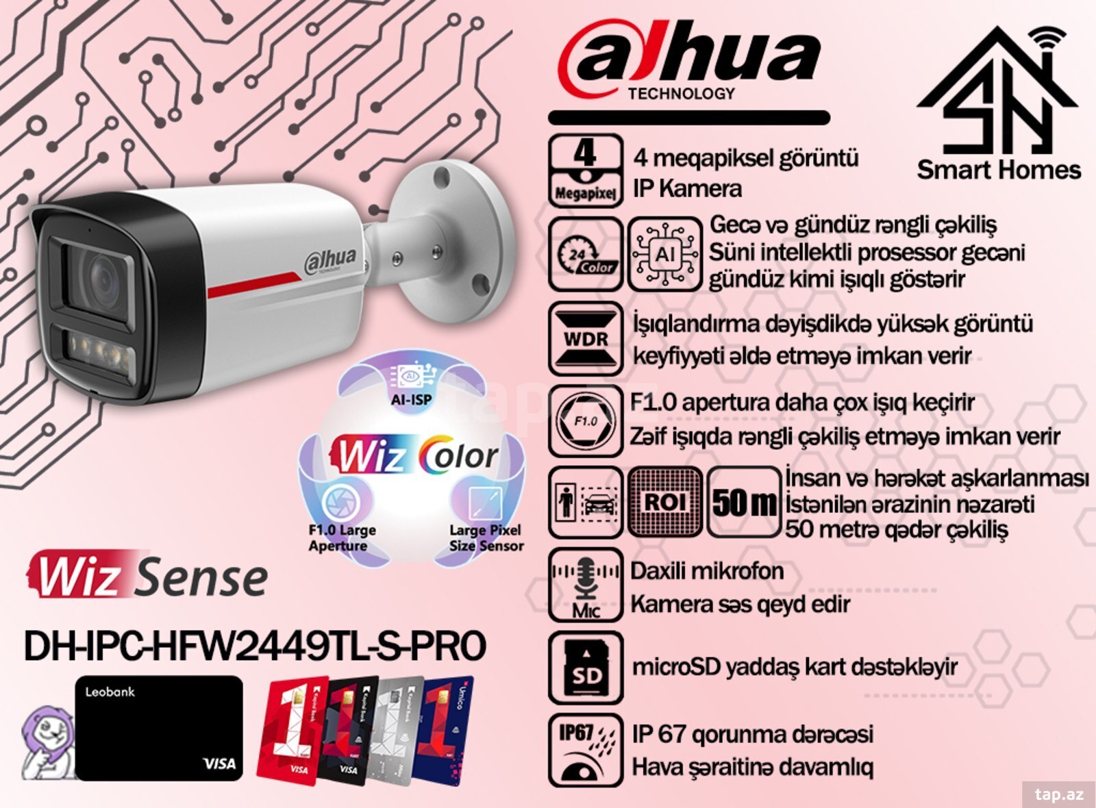 Dahua WizColor IP kameraları (2)
