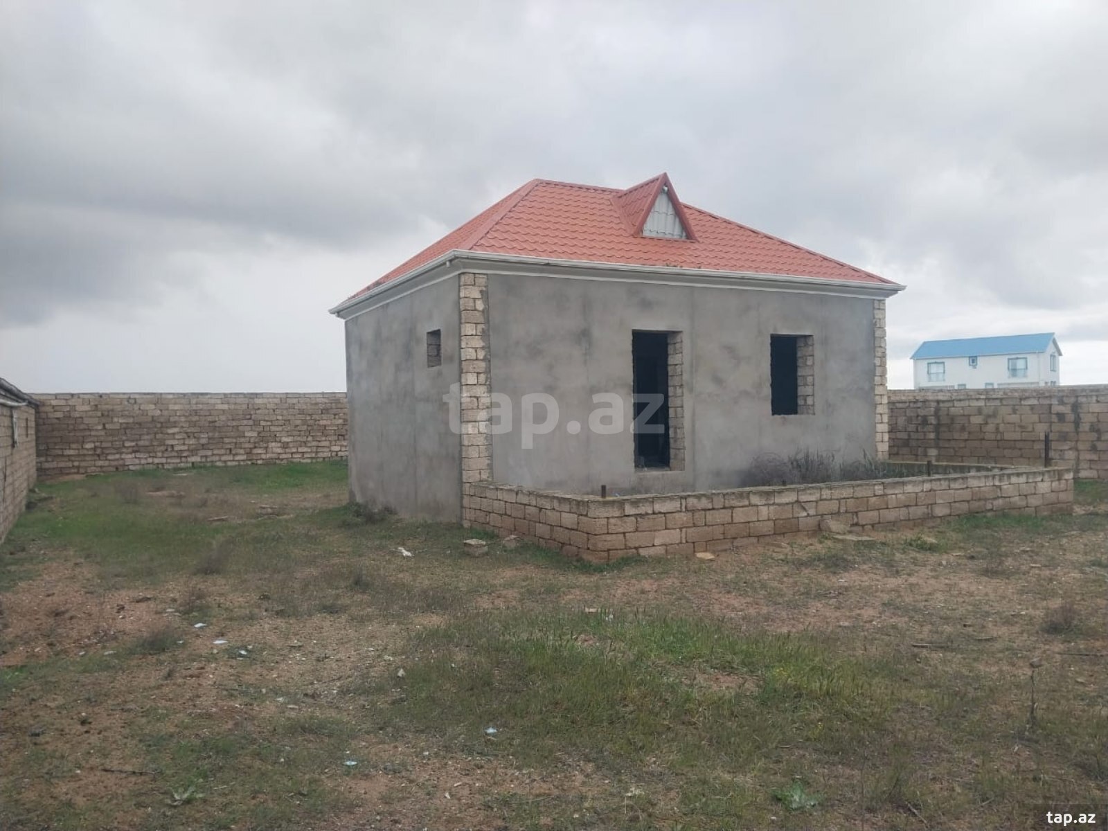 2 otaqlı həyət evi satılır, Türkan, Bakı