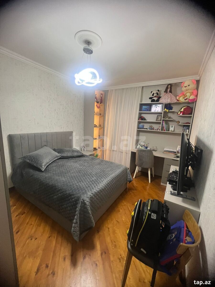 4-otaqlı mənzil, Xətai r., 120 m²