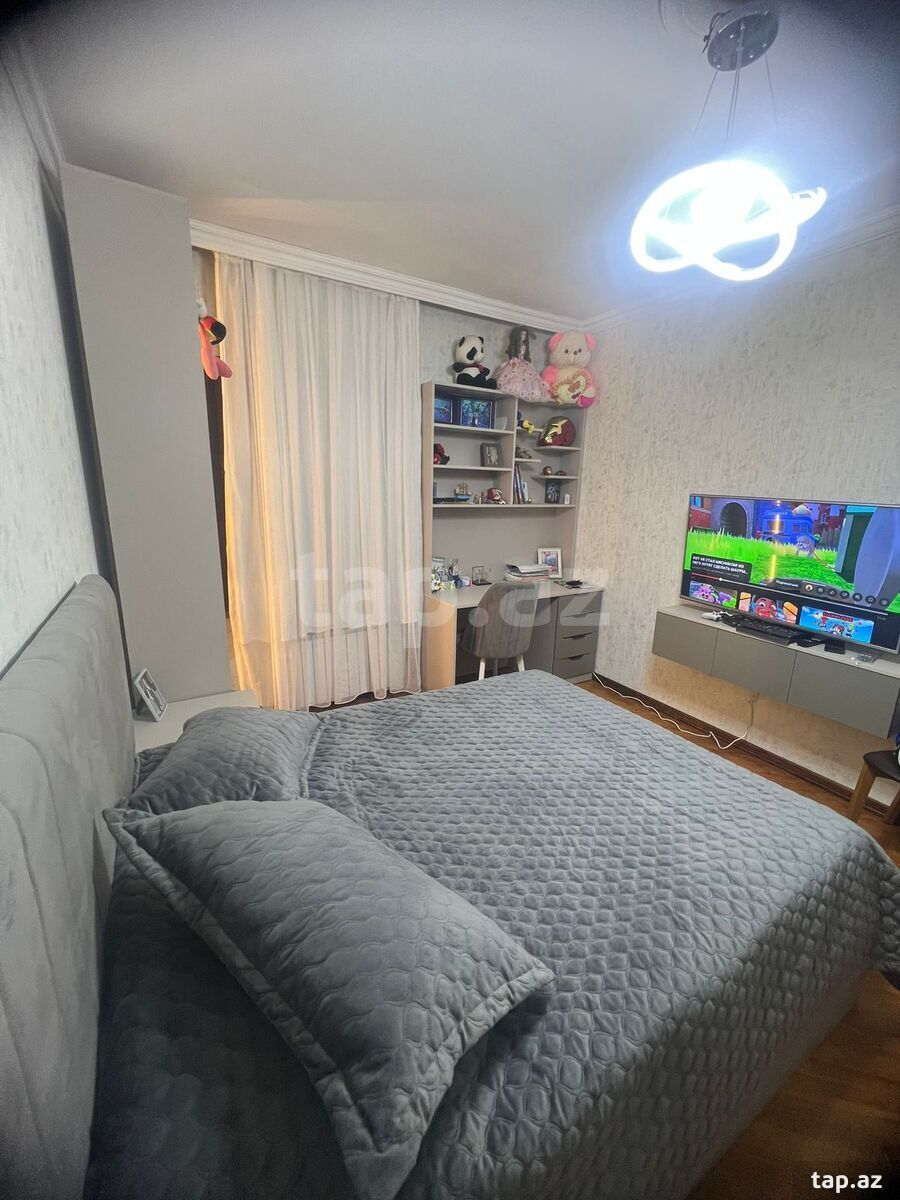 4-otaqlı mənzil, Xətai r., 120 m²