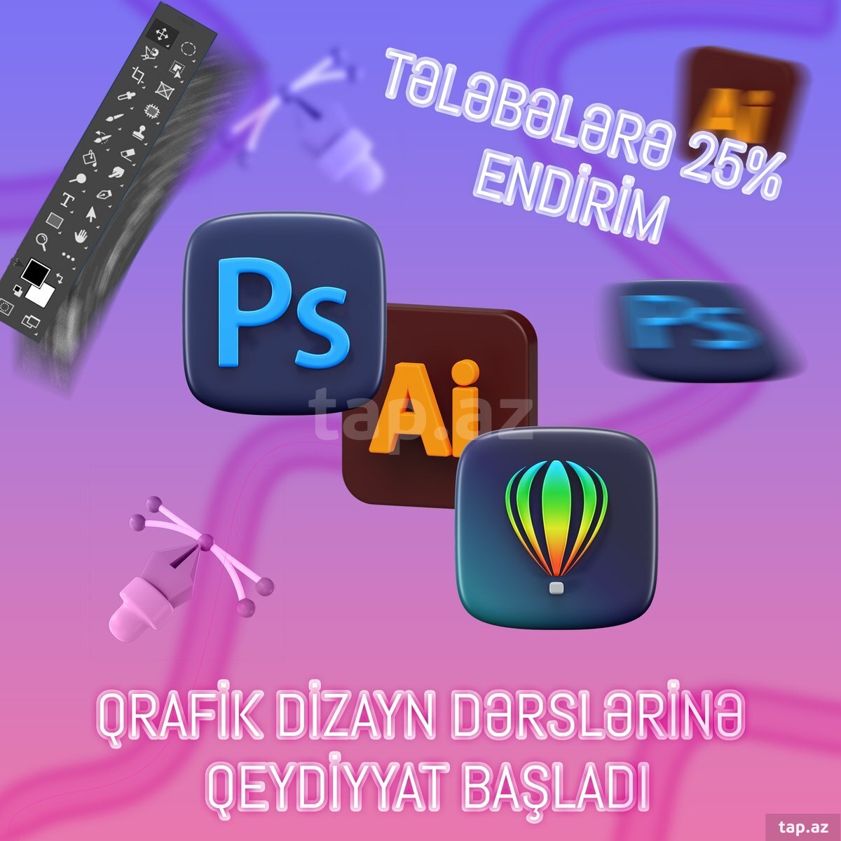Qrafik dizayn kursları