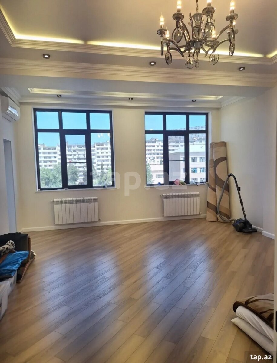 3-otaqlı yeni tikili, Həzi Aslanov m., 143 m² (4)