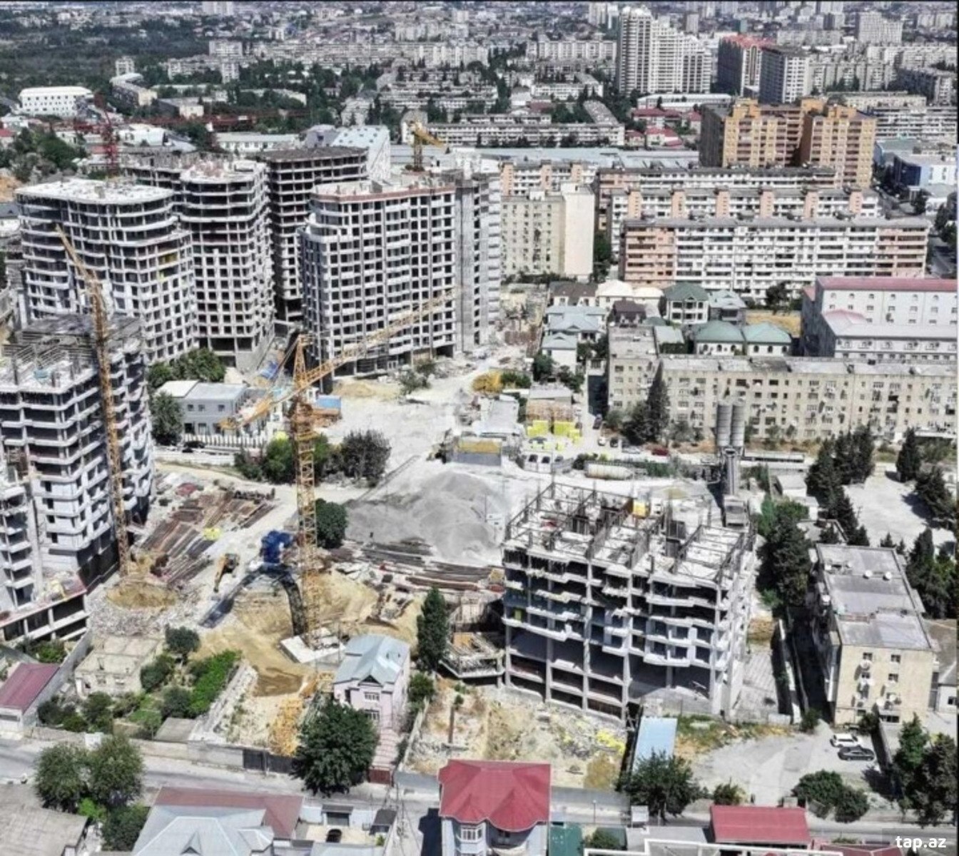 1-otaqlı yeni tikili, Bakıxanov qəs., 53 m² (2)
