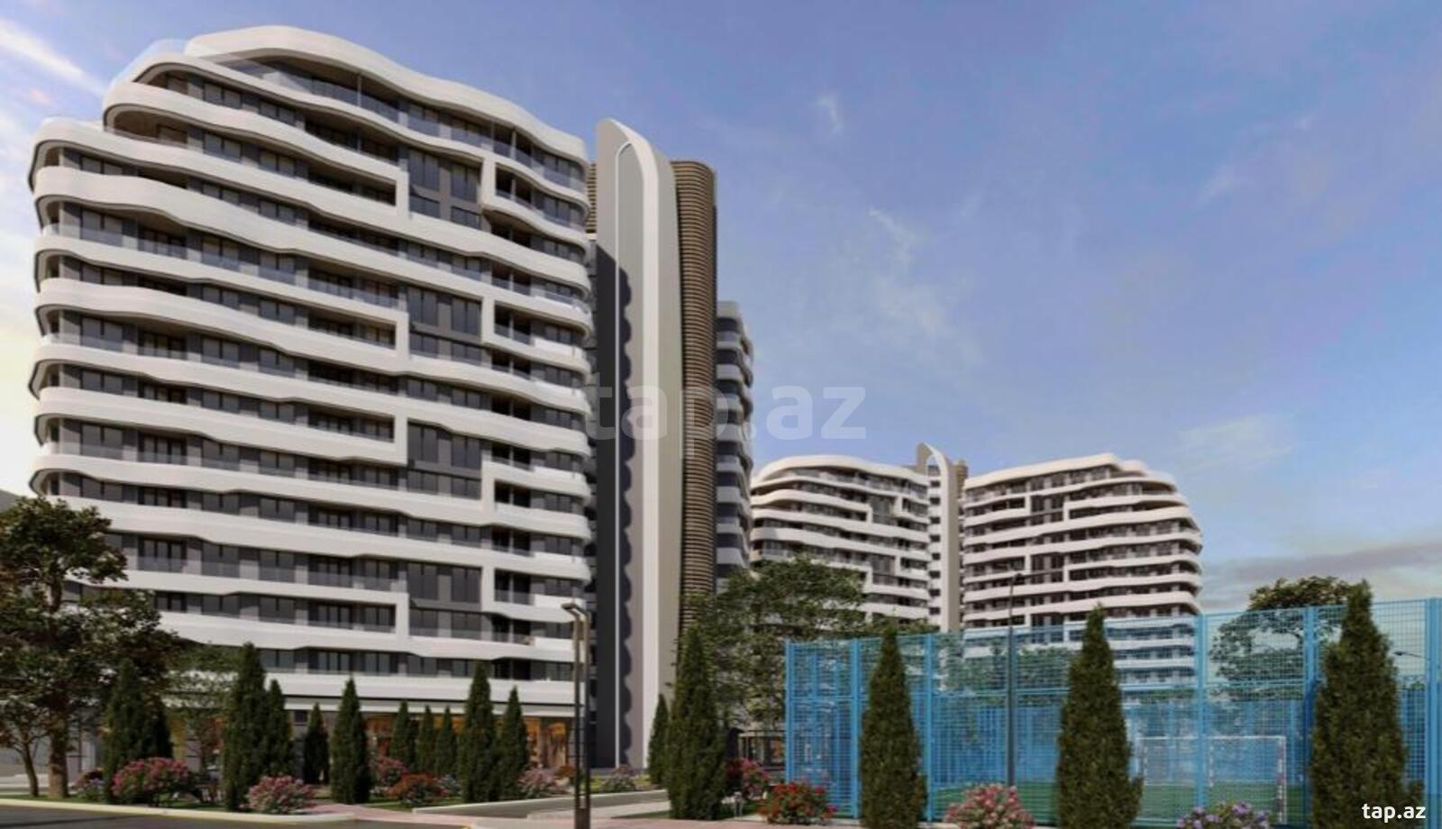 1-otaqlı yeni tikili, Bakıxanov qəs., 53 m²