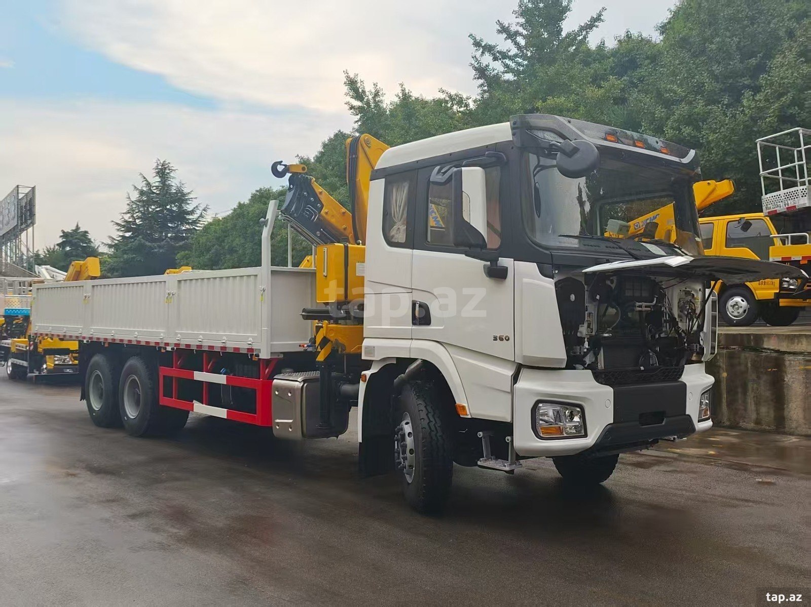Shacman 6x4 kran manipulyator, 2026 il  (2)