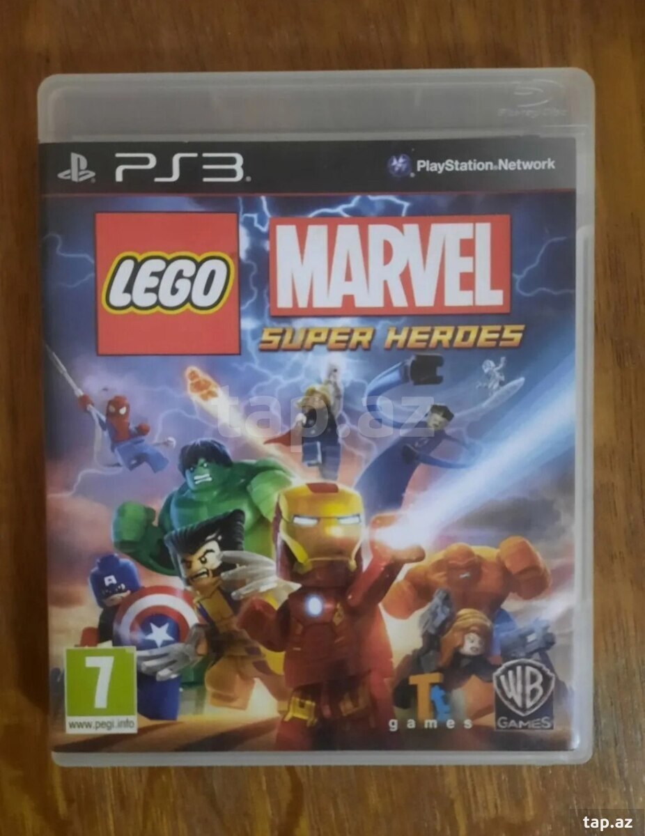 PS3 üçün Marvel oyun diski