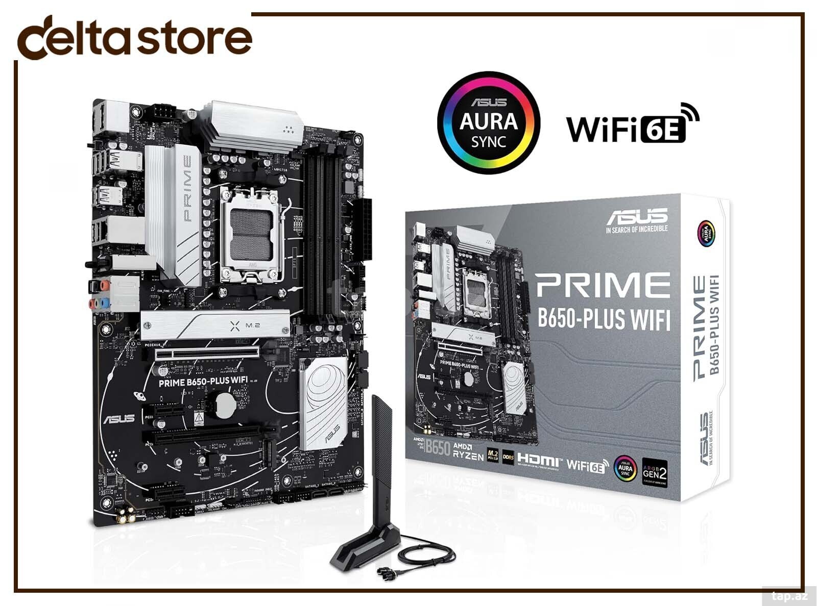 ASUS Prime B650-PLUS WiFi AM5 Motherboard