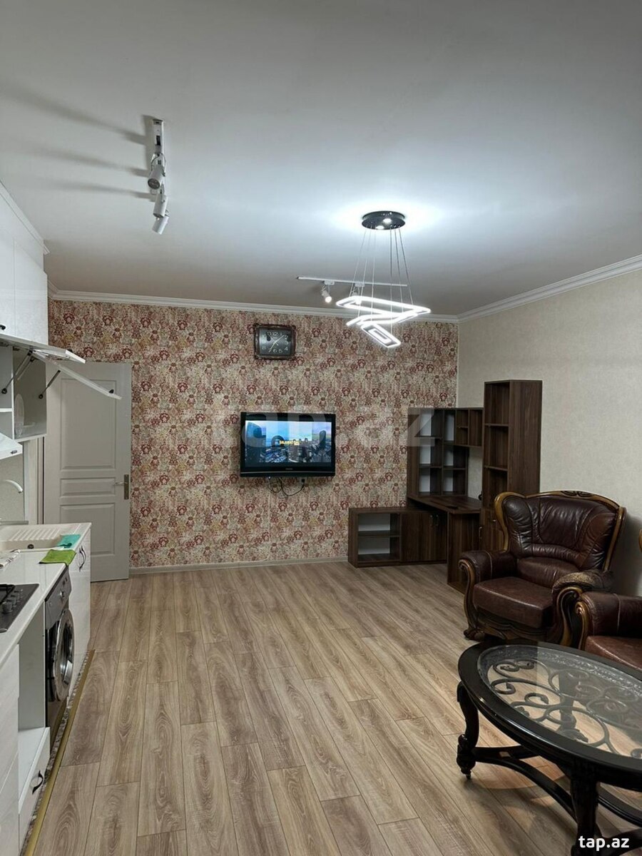 2-otaqlı yeni tikili kirayə verilir, Xətai r., 100 m²