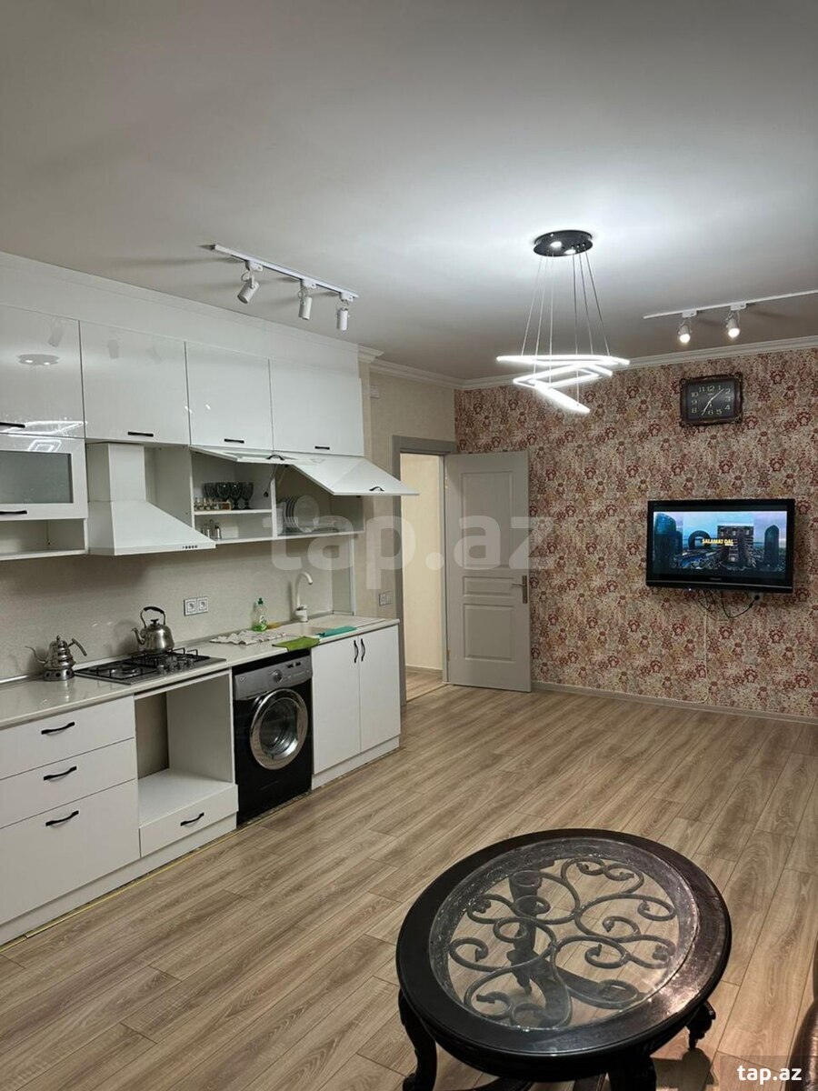 2-otaqlı yeni tikili kirayə verilir, Xətai r., 100 m² (9)