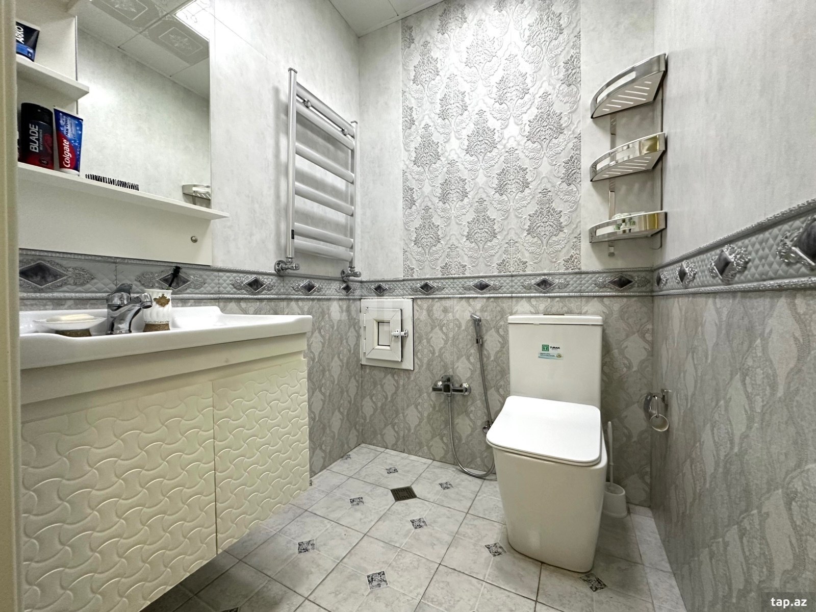 2-otaqlı yeni tikili, M.Şərifli küç., 96 m²