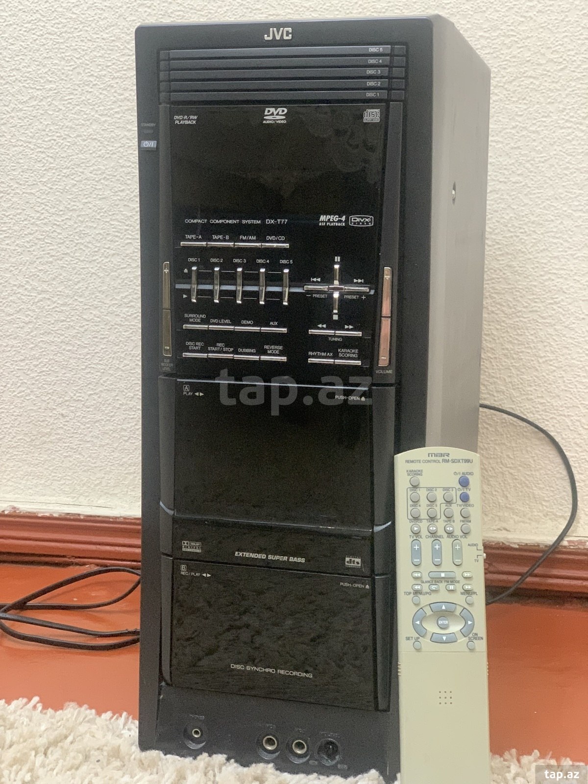 Musiqi mərkəzi "JVC DX T77" (3)