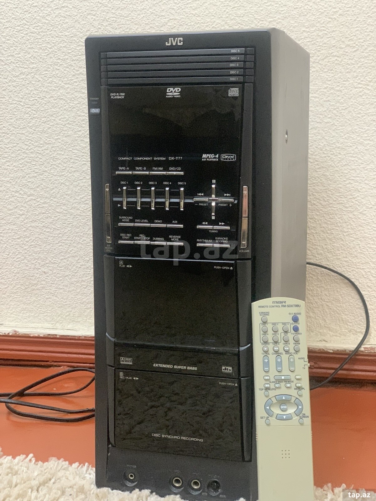 Musiqi mərkəzi "JVC DX T77" (5)