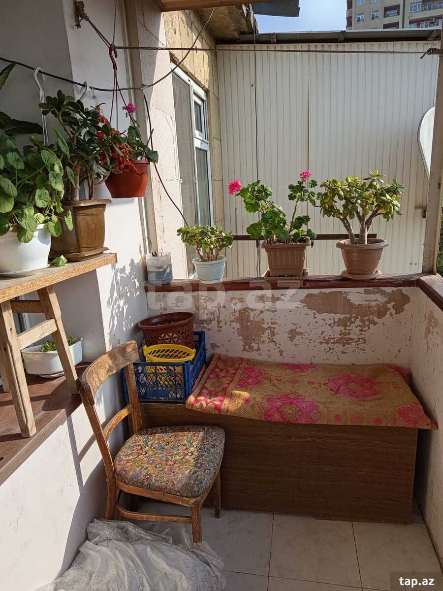 3-otaqlı mənzil, Nizami r., 58.52 m²