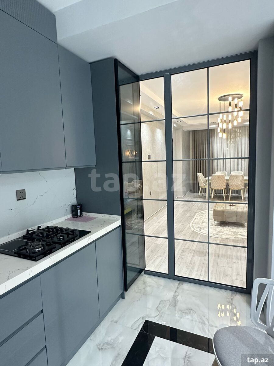 2-otaqlı yeni tikili kirayə verilir, Şah İsmayıl Xətai m., 80 m² (11)