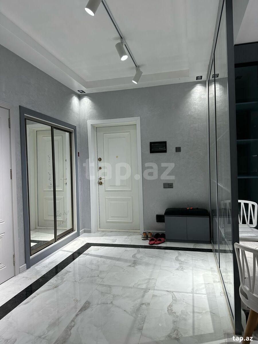 2-otaqlı yeni tikili kirayə verilir, Şah İsmayıl Xətai m., 80 m² (17)
