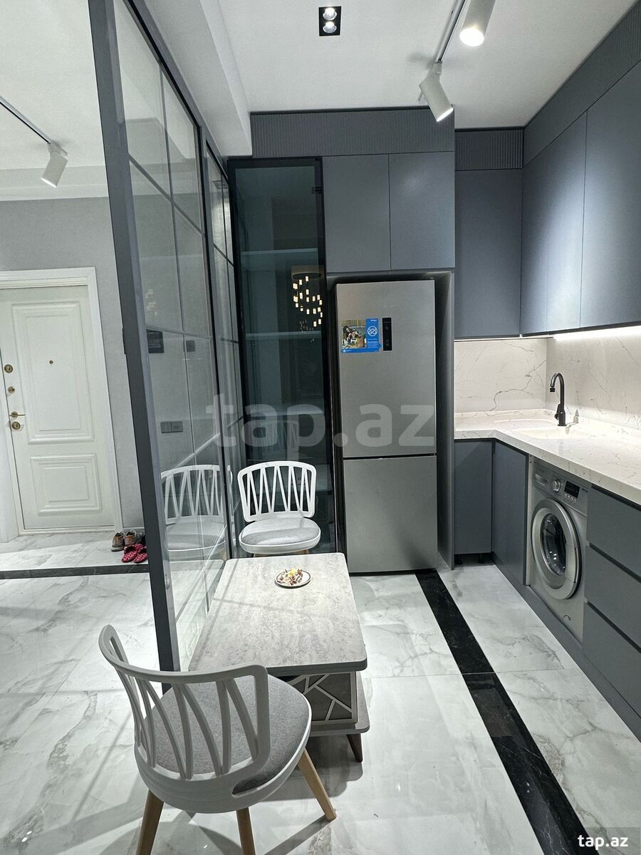 2-otaqlı yeni tikili kirayə verilir, Şah İsmayıl Xətai m., 80 m² (12)