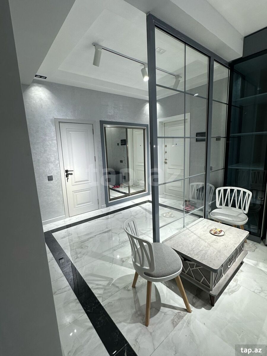 2-otaqlı yeni tikili kirayə verilir, Şah İsmayıl Xətai m., 80 m² (9)