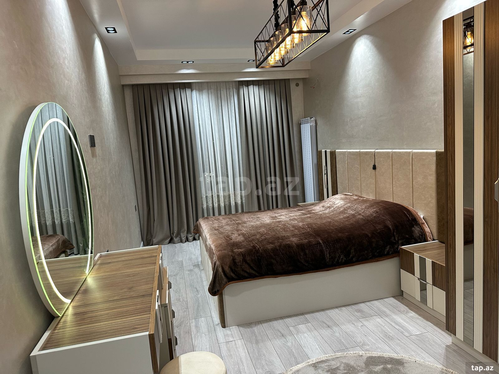 2-otaqlı yeni tikili kirayə verilir, Şah İsmayıl Xətai m., 80 m² (4)