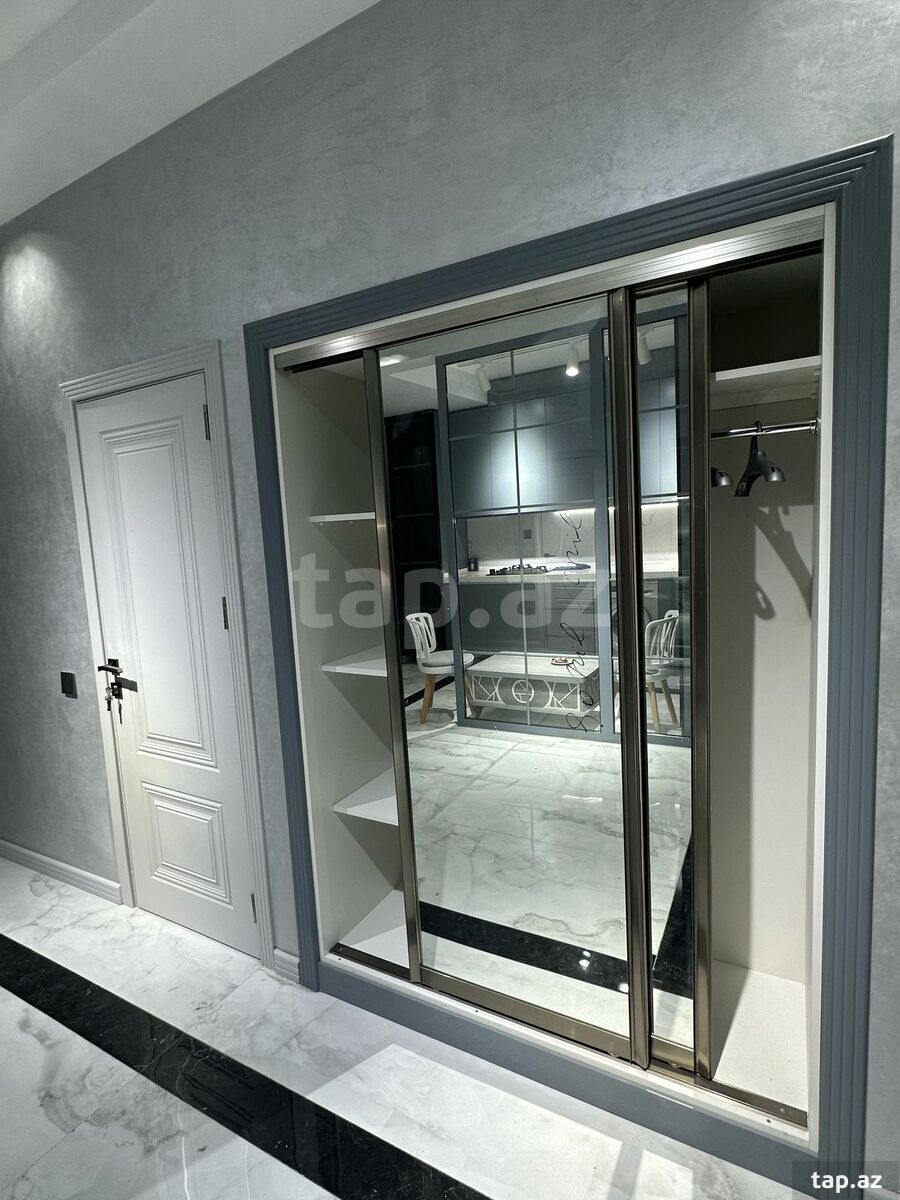 2-otaqlı yeni tikili kirayə verilir, Şah İsmayıl Xətai m., 80 m² (16)