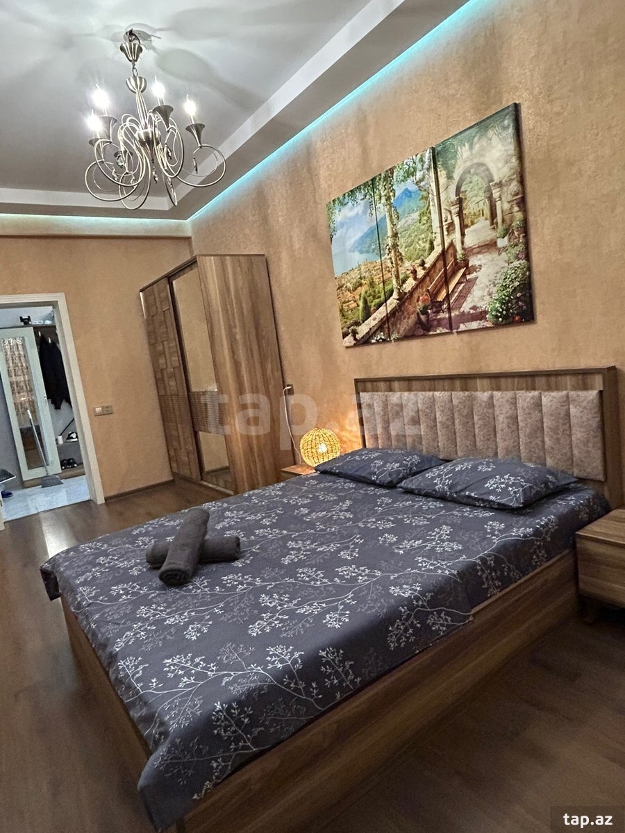 2-otaqlı yeni tikili kirayə verilir, Xətai r., 100 m² (6)