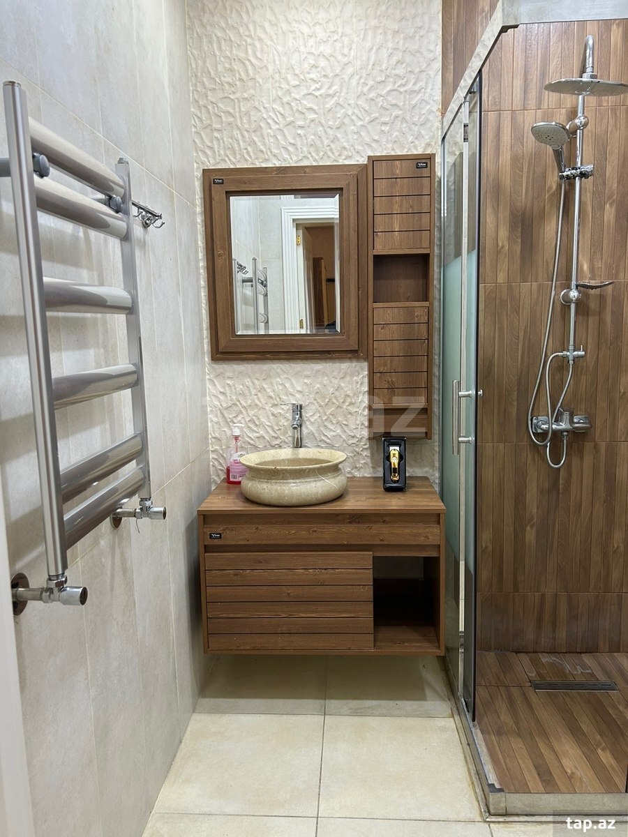 2-otaqlı yeni tikili kirayə verilir, Xətai r., 100 m² (8)