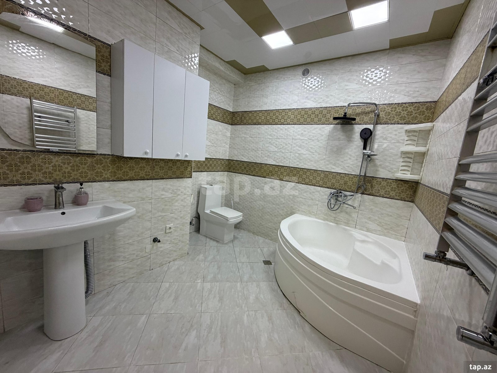 4-otaqlı yeni tikili kirayə verilir, Nərimanov r., 165 m² (13)