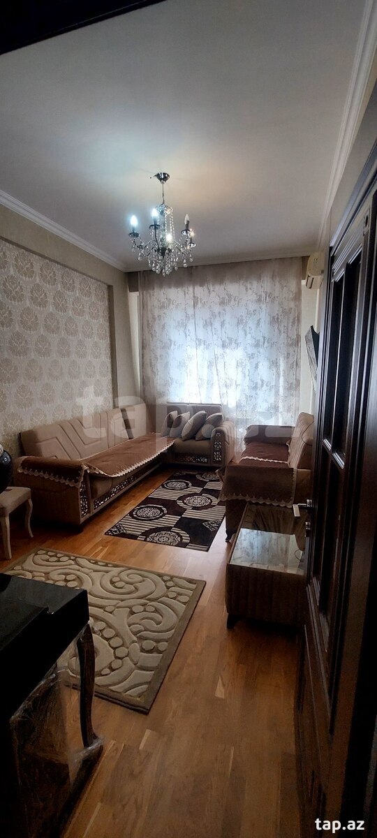 3-otaqlı yeni tikili, Qara Qarayev m., 72 m² (5)