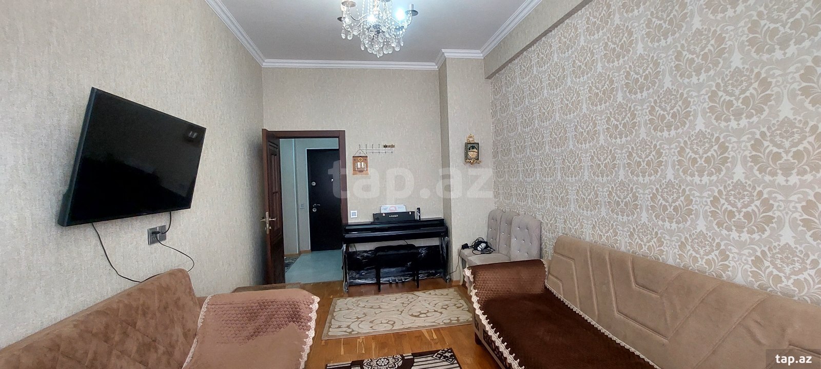 3-otaqlı yeni tikili, Qara Qarayev m., 72 m² (6)