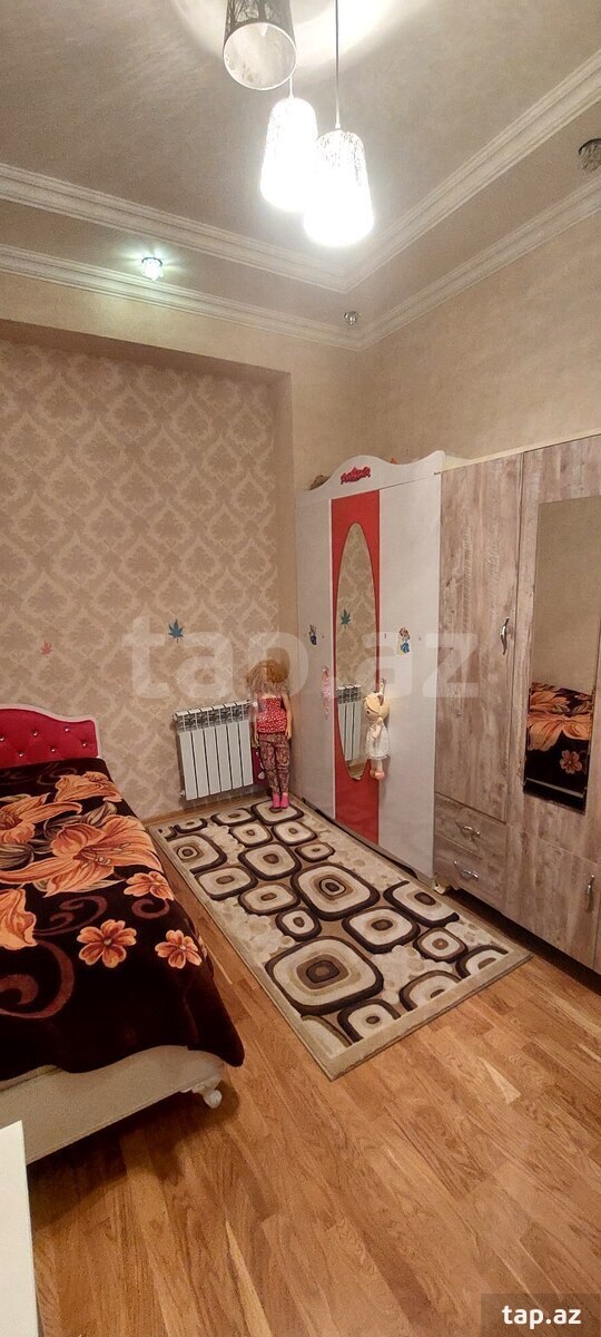 3-otaqlı yeni tikili, Qara Qarayev m., 72 m² (7)