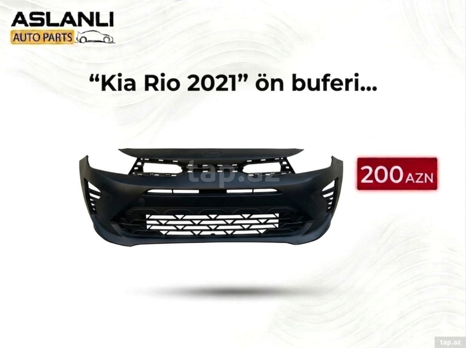 "Kia Rio 2021" ön buferi