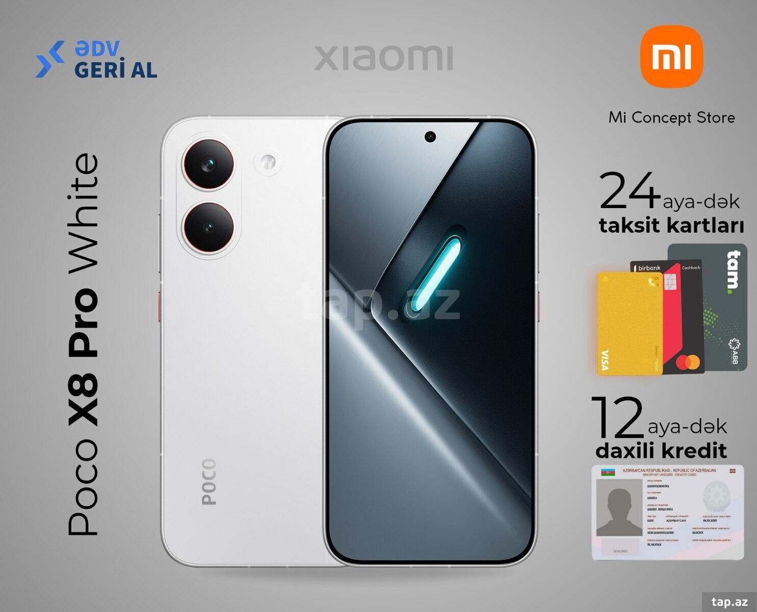 Xiaomi Poco X8 Pro White 512GB/8GB