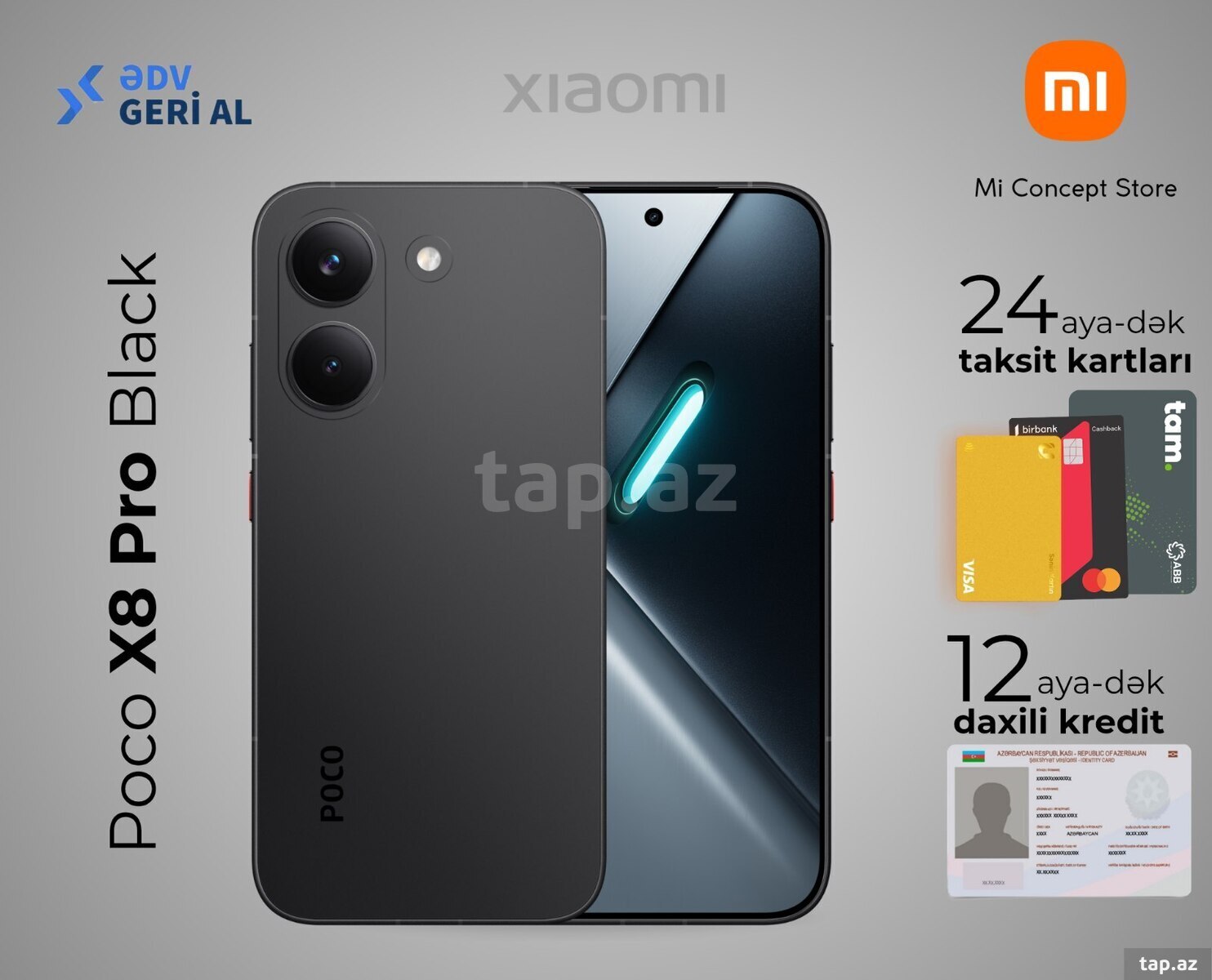 Xiaomi Poco X8 Pro Black 512GB/12GB