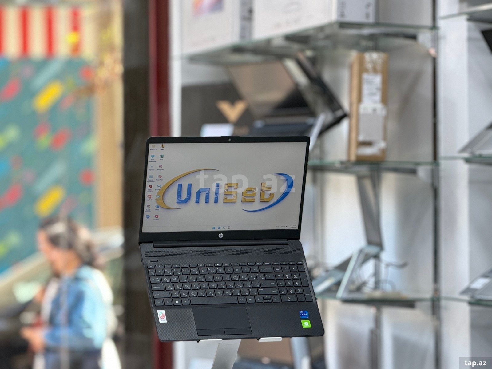 Noutbuk Hp Black i7 Nvidia mx450 (2)