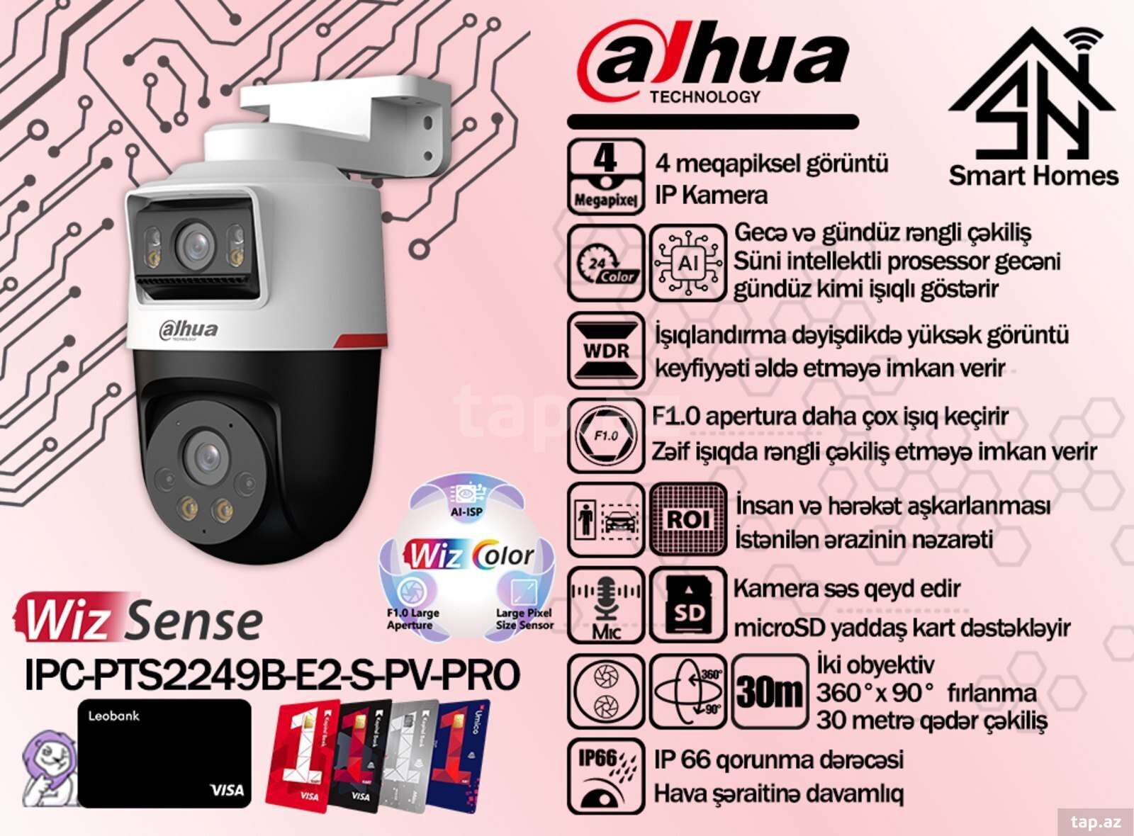 Dahua WizColor IP kameraları (4)