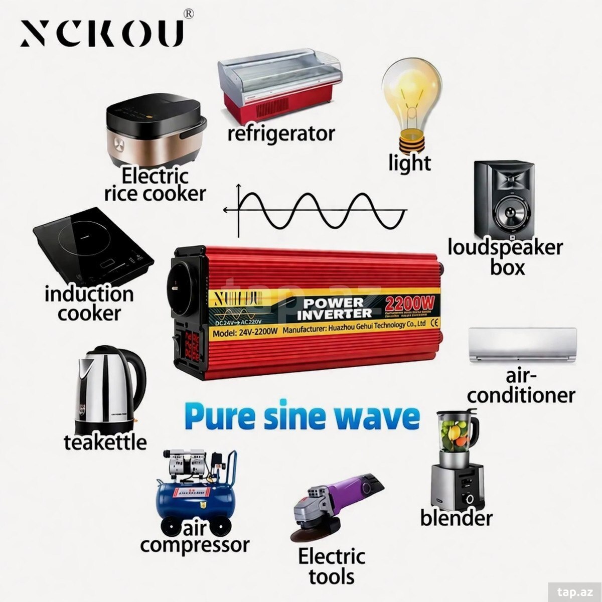 İnvertor 2200W — 1