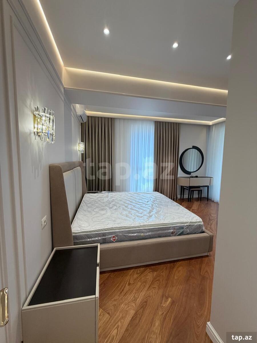 4-otaqlı yeni tikili kirayə verilir, Bayıl qəs., 170 m² (15)