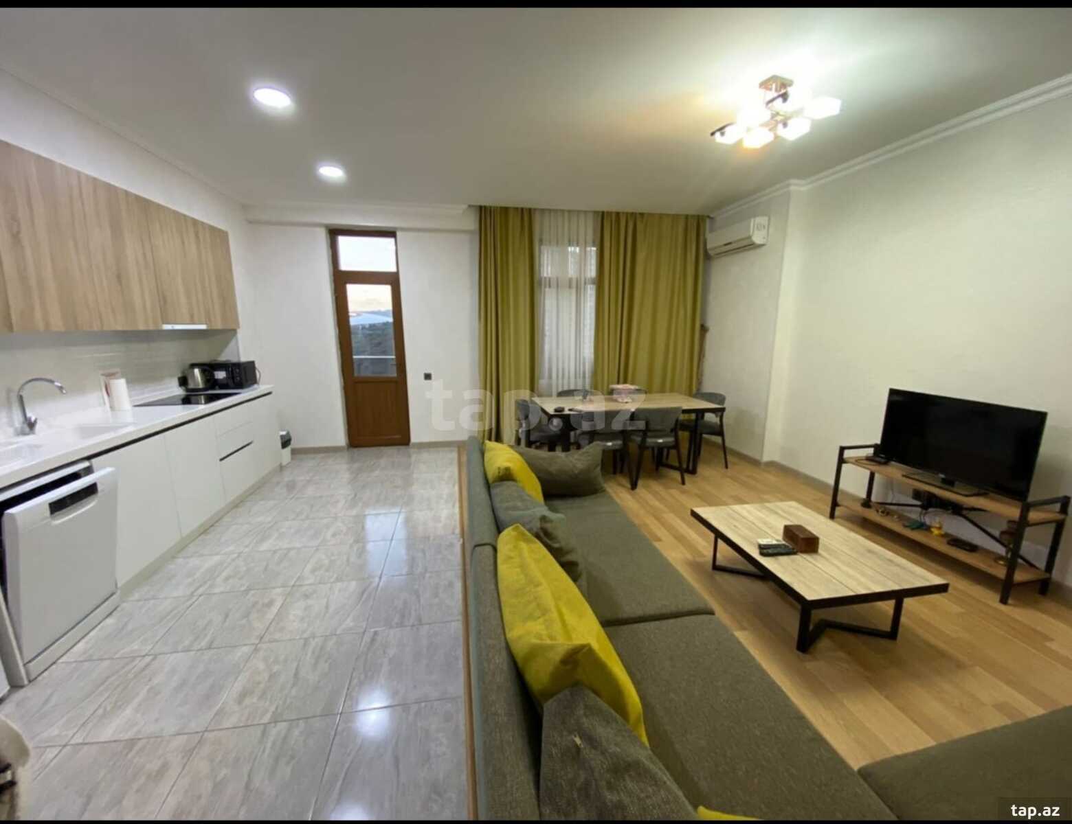 3-otaqlı yeni tikili, Nərimanov r., 108 m²