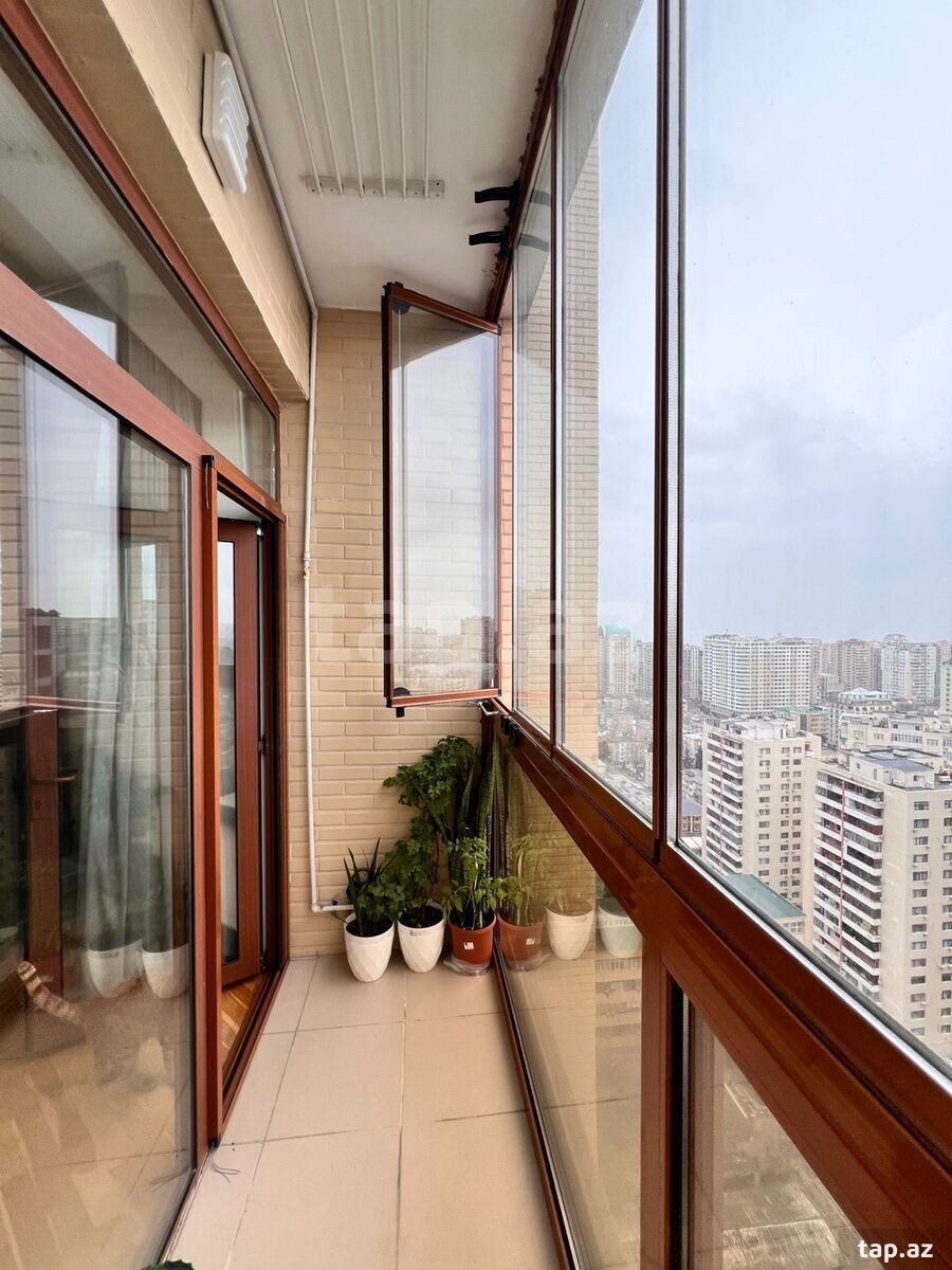 2-otaqlı yeni tikili, Zahid Xəlilov 123 küç., 93 m² (23)