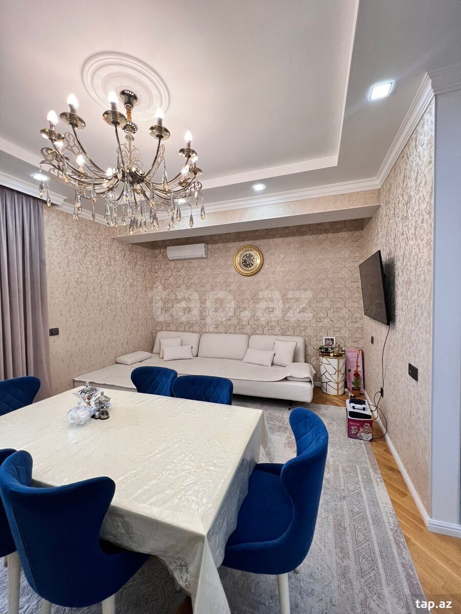 2-otaqlı yeni tikili, Zahid Xəlilov 123 küç., 93 m² (3)