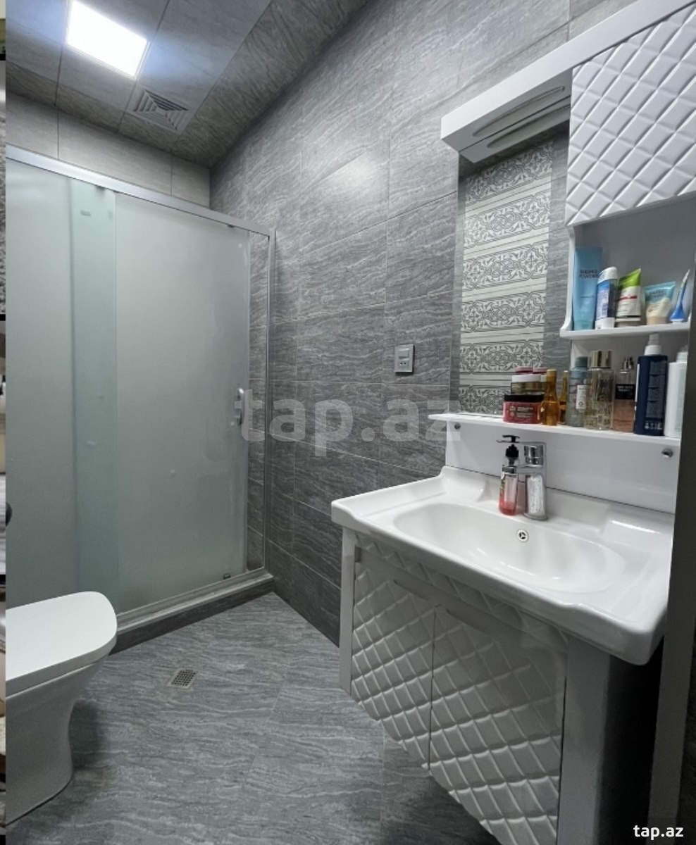 2-otaqlı yeni tikili kirayə verilir, Həzi Aslanov m., 70 m² (8)