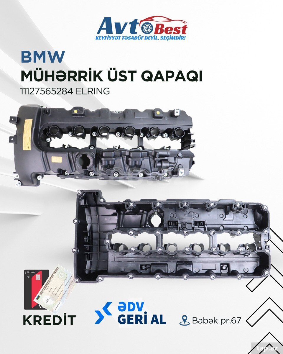 BMW N54 mühərrik üst qapağı